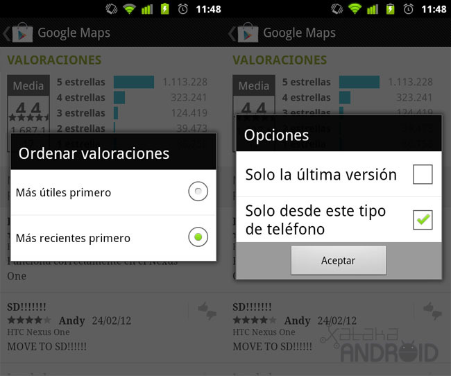 Google Play se actualiza a la versión 3.5.15 estrenando novedades
