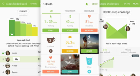S Health 5.0 sigue apostando por las funciones sociales