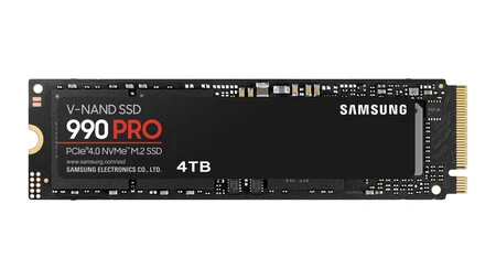 Samsung 990 PRO 4TB hasta 7.450MB/s PCIe 4.0 NVMe M.2 (2280) SSD interno (MZ-V9P4T0BW) Samsung 990 PRO 4TB hasta 7.450MB/s PCIe 4.0 NVMe M.2 (2280) SSD interno (MZ-V9P4T0BW)