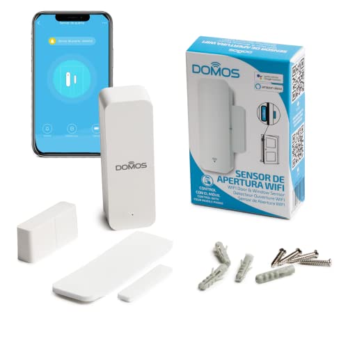 Domos - Sensor WiFi de Apertura de Puertas Inteligente 