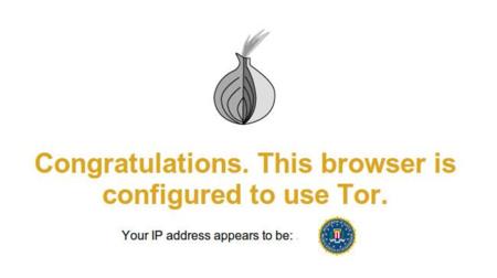 El FBI está usando spyware para identificar a los usuarios de TOR