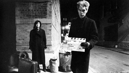 Jim Jarmusch en el rodaje de la película