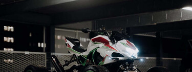 El quad Kawasaki H2 existe. Se pone a 200 km/h, tiene motor turbo de 200 CV y ni siquiera tiene miedo a las multas