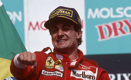 Jean Alesi Podio Canadá 1995