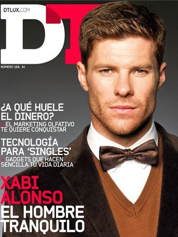 Xabi Alonso tú sí que sabes posar