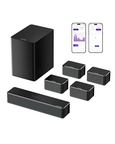 ULTIMEA 7.1 Barra de Sonido con 6.5" Subwoofer Inalámbrico