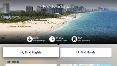 カヤック Apple TV