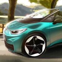 ¡Es oficial! Volkswagen estudia lanzar un Volkswagen ID.3 cabrio, y estas son las primeras imágenes