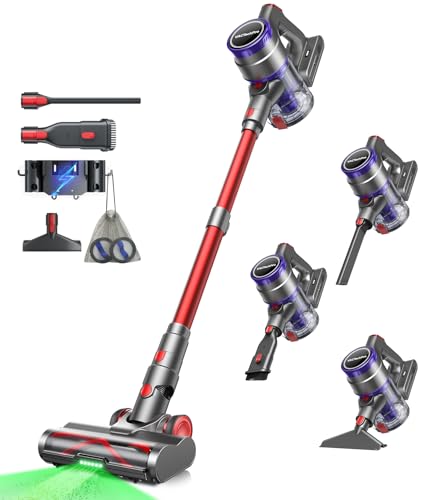 VACTechPro 48000Pa/550W/70Min Aspiradora sin Cable