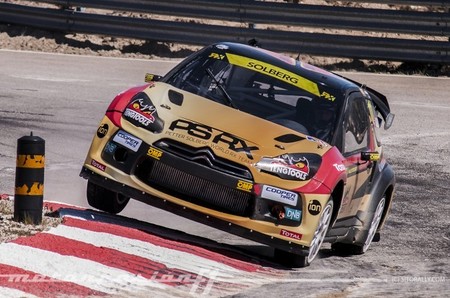 Petter Solberg ganó en el debut histórico del Mundial de RallyCross