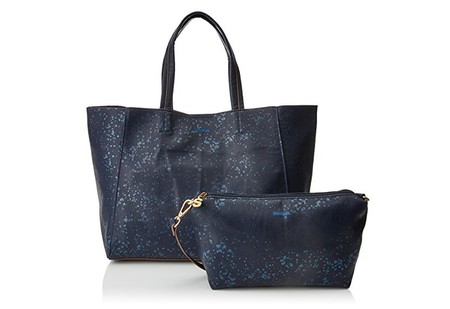 Por sólo 28,06 euros podemos hacernos con el bolso de Desigual Cuenca Metal Splatter Shopping bag en Amazon