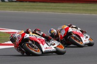 Datos de la caída de Marc Márquez en Silverstone. Y van dos 
