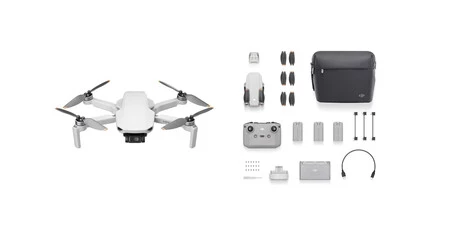 Dron con cámara DJI Mini 4K Fly More Combo