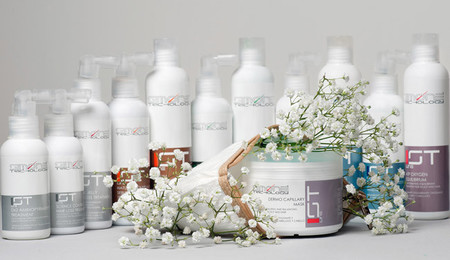 Simone Trichology, "medicamentos" en solución jabonosa para el cabello
