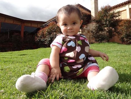 La foto de tu bebé: el primer añito de Rosario