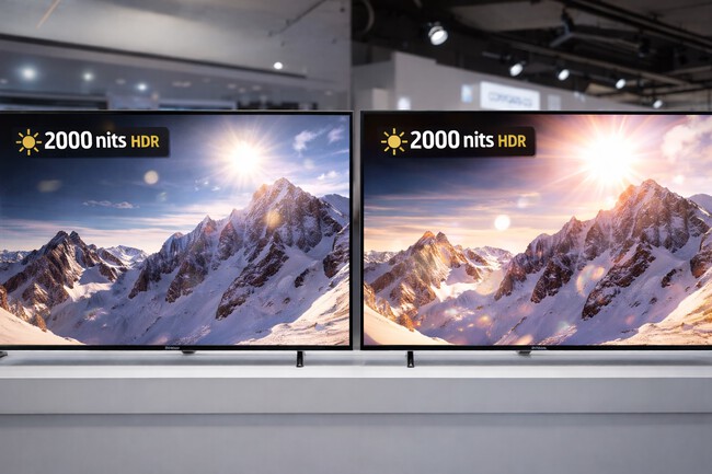 dos televisores en una tienda