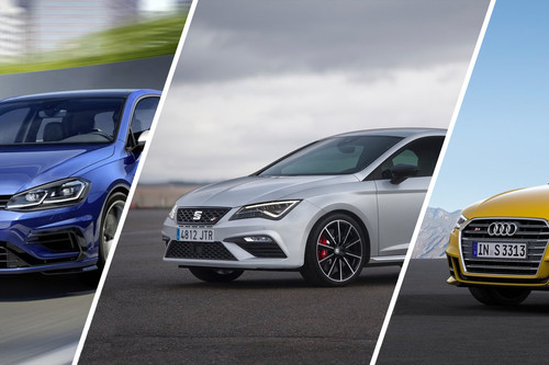 Audi S3 vs. SEAT León CUPRA vs. Volkswagen Golf R, las diferencias entre los primos de la casa alemana