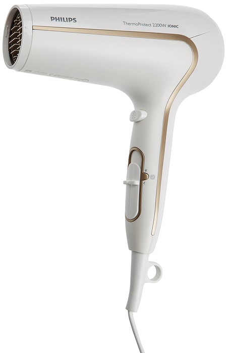 Oferta flash en Amazon: el secador de pelo Philips HP8232/00 ThermoProtect  Ionic cuesta 15,50 euros hasta medianoche
