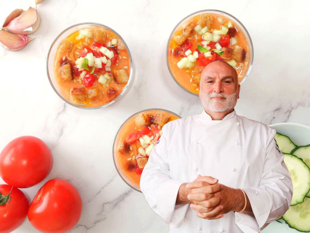 “Una ventana al pasado”. La receta de gazpacho de 1824 que sorprendió a José Andrés en un libro de recetas de Virginia