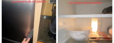 Así es la nevera (vacía) de un padre separado: "Cervezas y un par de cosas caducadas" 