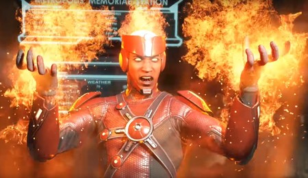 Firestorm se suma al roster de Injustice 2... ¡y le ha copiado los movimientos a Raiden!