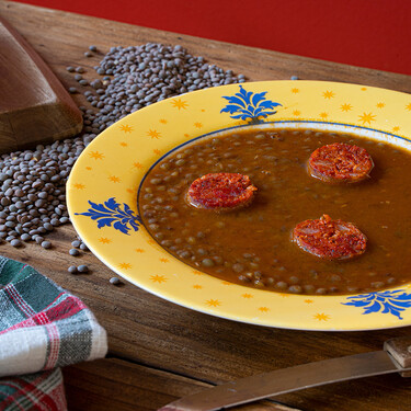 Lentejas con chorizo en Thermomix, receta fácil del más tradicional guiso de legumbres