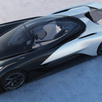 Faraday Future FFZERO1 Concept: un 'batmóvil' eléctrico del futuro