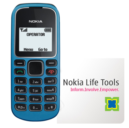 Nokia 1280, el terminal más asequible para Nokia Life Tools