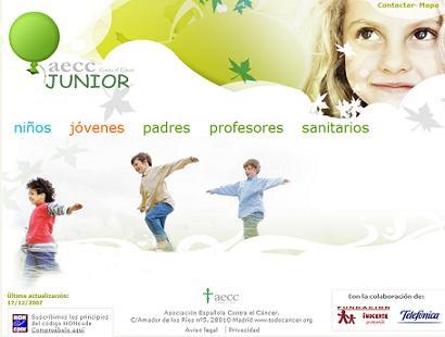 AECC Junior, una web que explica a los niños con cáncer su enfermedad