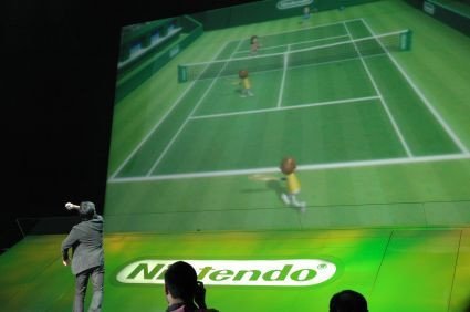 Tennis en la Wii