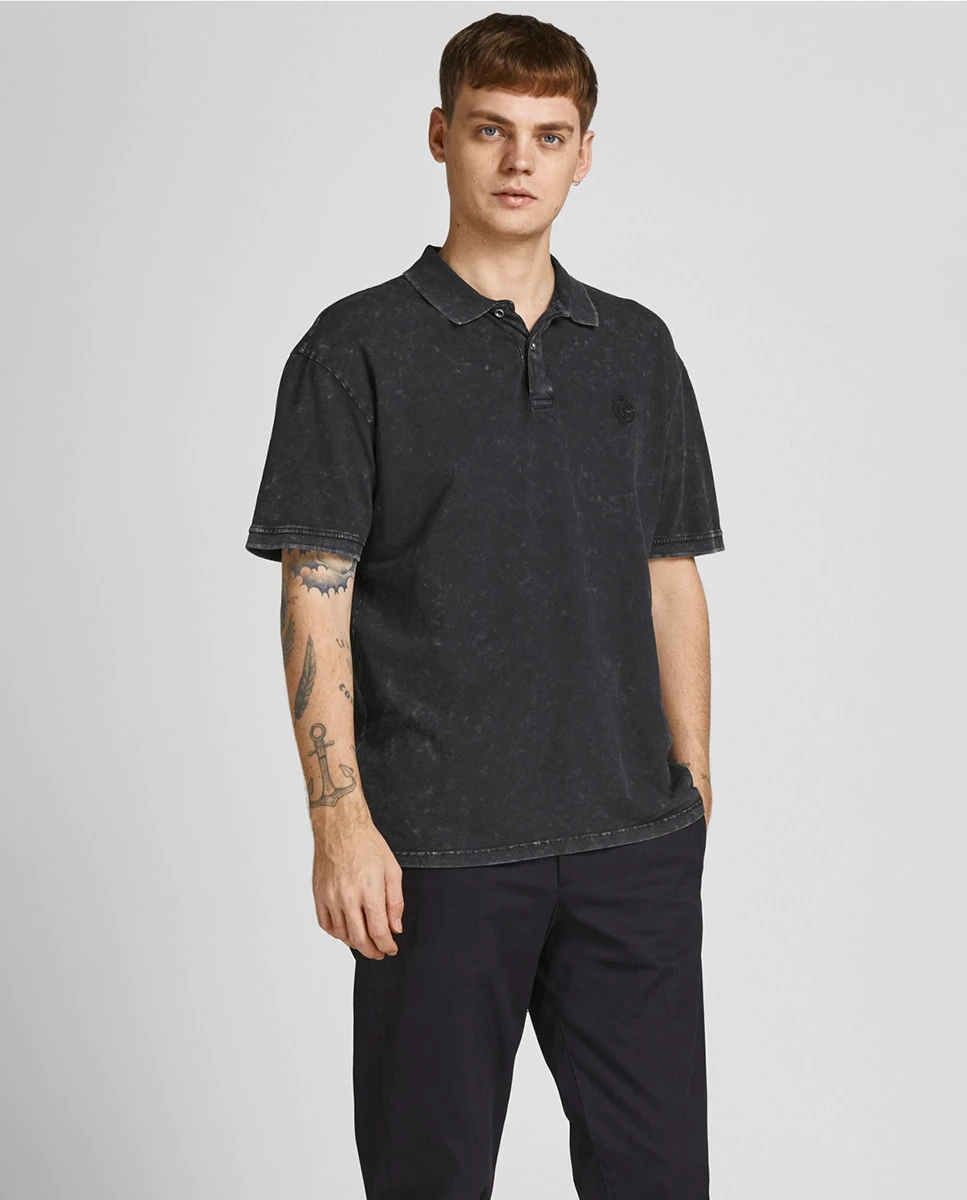 Men's cotton polo shirt