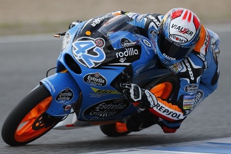 Álex Rins, test 2014