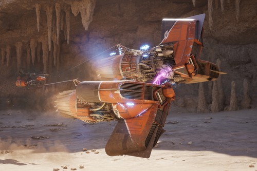 Lo que no esperaba de Star Wars: Galactic Racer era encontrarme con un roguelite en el que estrellarme solo me daba más ganas de conducir