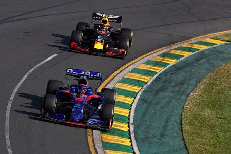 Kvyat Gasly Australia 2019