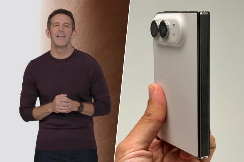 "Baratos y cutres". Así define el CEO de Apple a los plegables que compiten con el iPhone Duo 