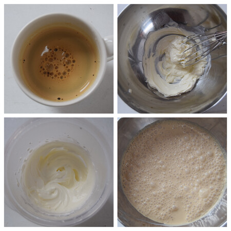 Mousse de café paso a paso