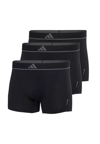 Adidas Ropa Interior para Hombre, 000 Black 2, L