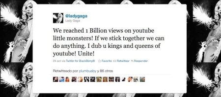 ¡Dios salve a la Reina! Y YouTube a Lady Gaga