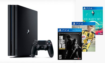 Si quieres una PS4 Pro con 3 juegos, en eBay sólo te costará 459 euros