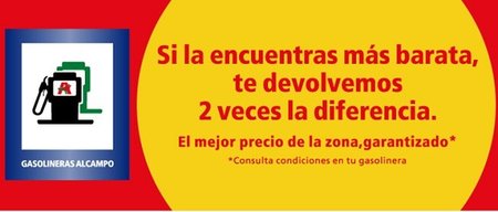 La gasolinera de Alcampo asume el compromiso de ser la más barata