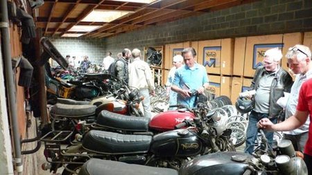 Subastadas las últimas Norton de los años setenta