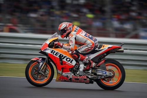 Marc Márquez domina bajo la lluvia la segunda sesión del viernes en el Red Bull Ring de Spielberg