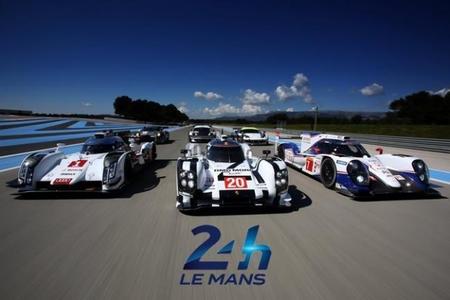 Audi, Toyota, Porsche Le Mans 2014