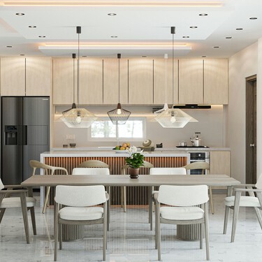 La cocina abierta puede parecer una idea maravillosa, pero cuando suena la batidora mientras ves la tele, quizás te arrepientas