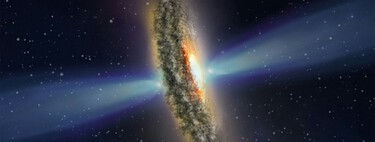 A cosmic laser the size of a galaxy has been shooting towards Earth for 8 billion years: it is the most powerful ever seen