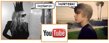 Lady Gaga y Justin Bieber: duelo en YouTube
