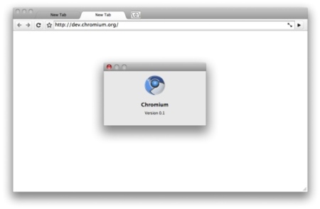 Primeras imágenes de Google Chrome para OS X