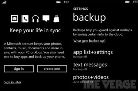 Windows Phone 8 será capaz de hacer una copia de seguridad de nuestros SMS usando Outlook.com