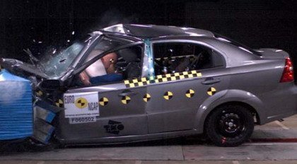 El Chevrolet Aveo fracasa en Euroncap