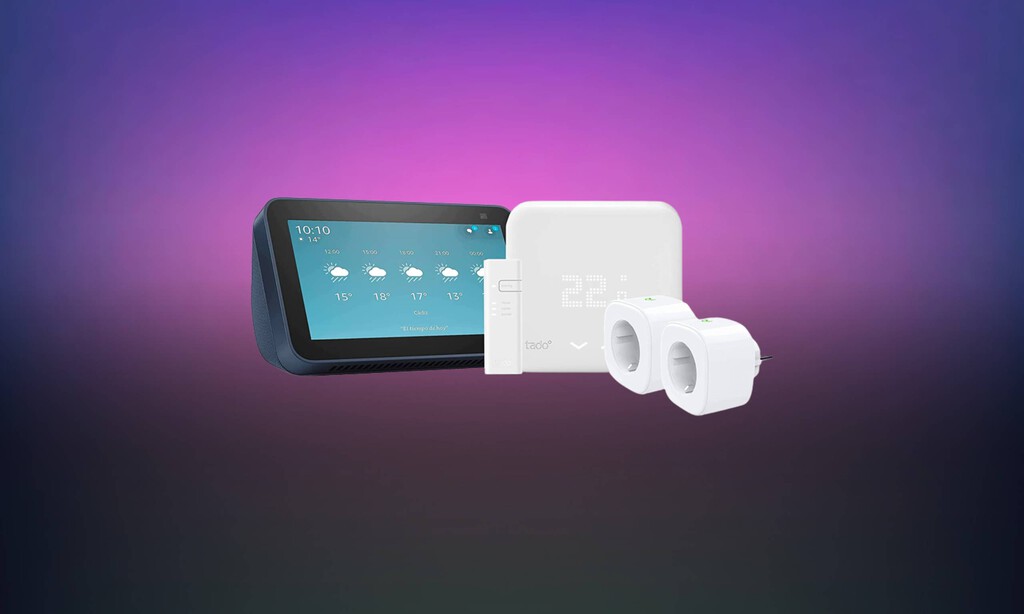 El pack de Echo Show 5 con termostato tadoº y 2 enchufes es el chollazo del día en Amazon: adelántate a las Ofertas de Primavera para convertir tu hogar en inteligente